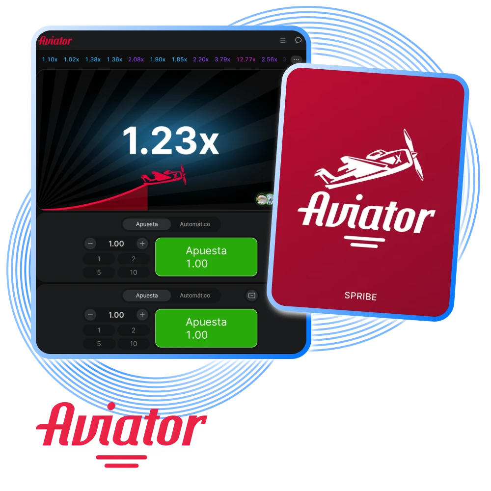 Juega al juego Aviator Crash en el casino en línea 1win.