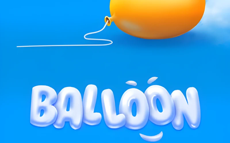 Juega al juego balloon en el casino en línea 1win.