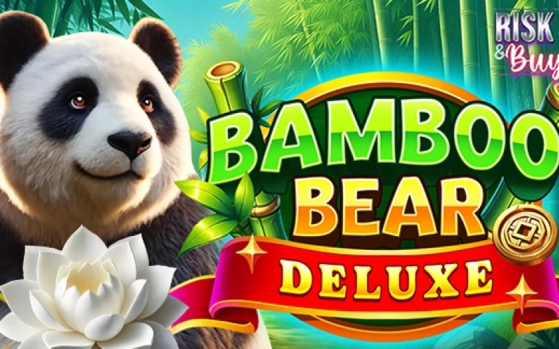 Disfruta de Bamboo Bear Deluxe en el casino online 1win y consigue multiplicadores de bambú hoy.