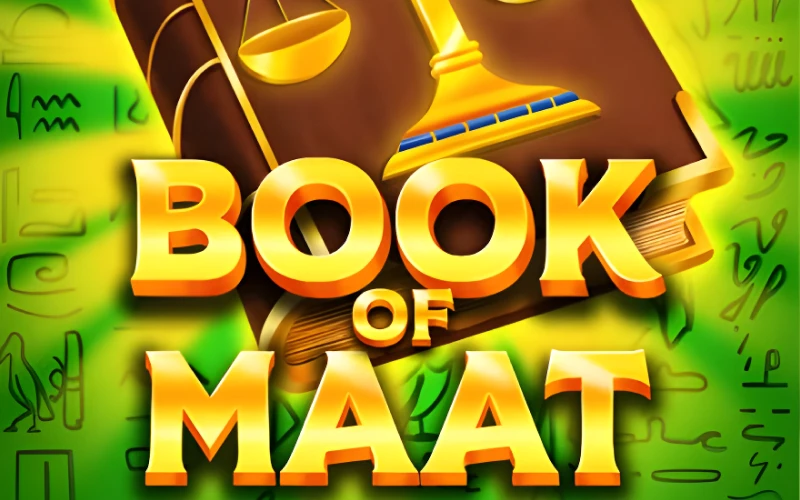 Juega a Book of Maat en el casino online 1win y descubre tesoros antiguos Premios ahora.