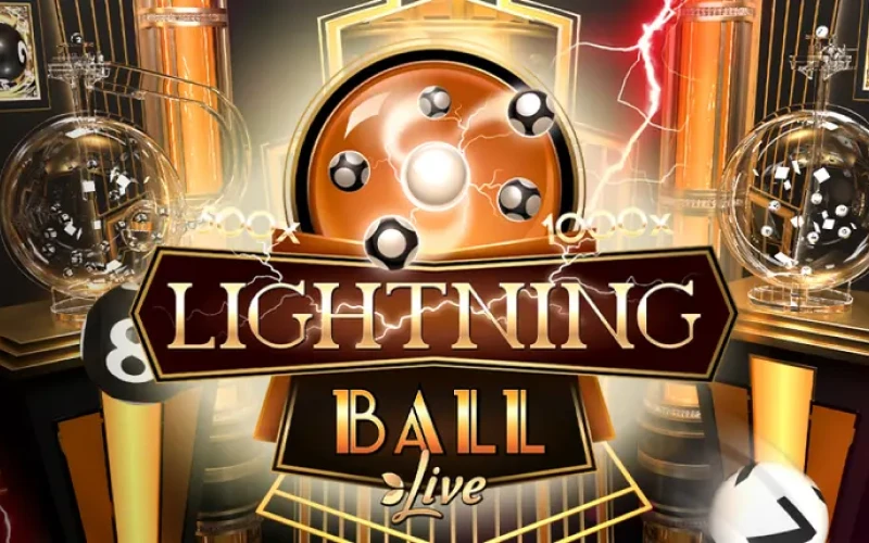 Juega a Lightning Ball en el casino online 1win y consigue grandes premios al instante.