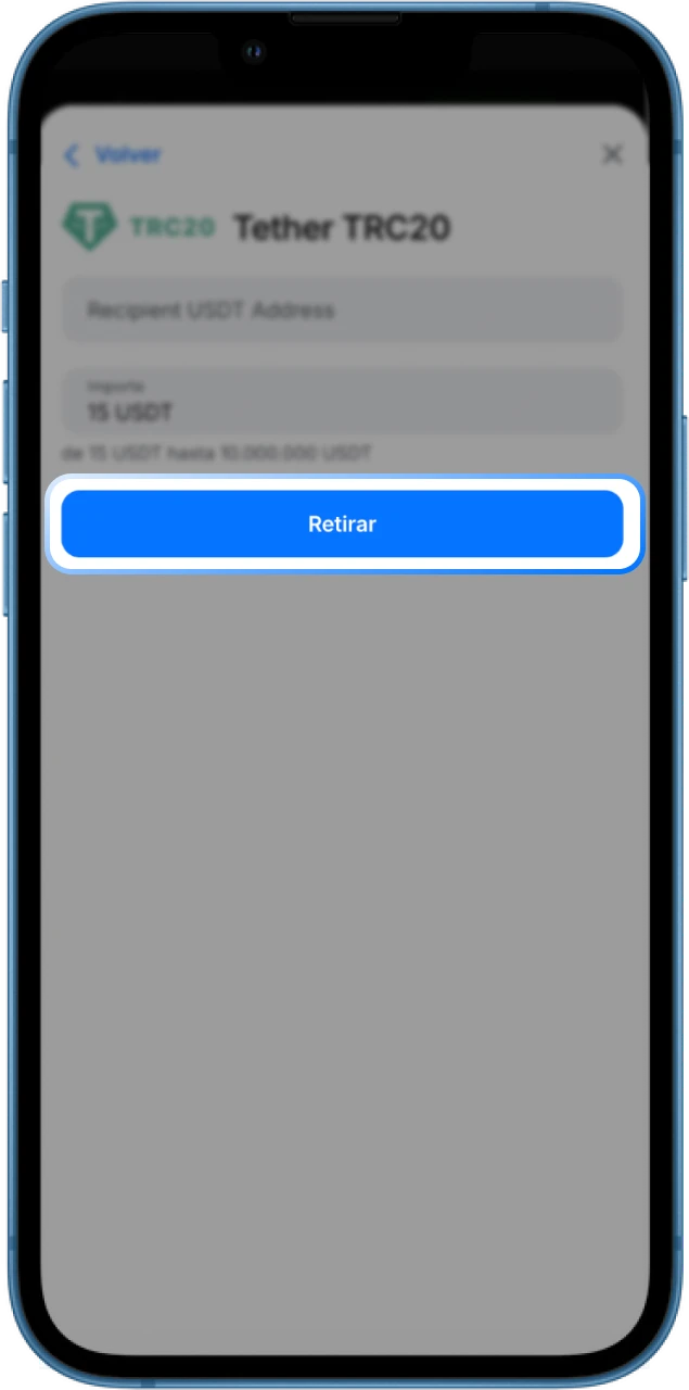 Confirme su deseo de retirar dinero del casino en línea 1win.