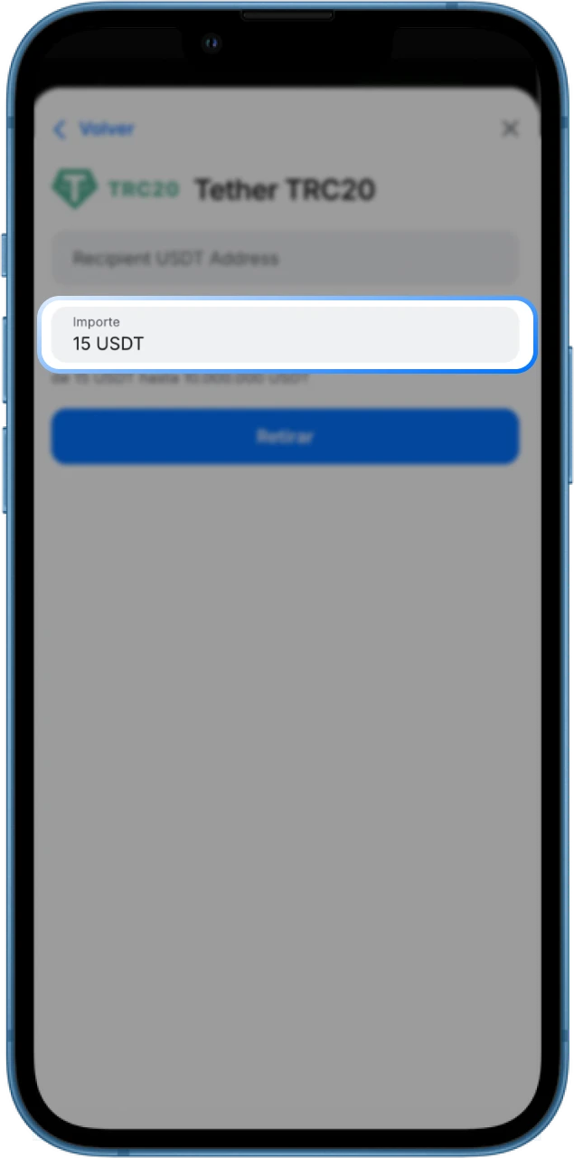 Especifique la cantidad que desea retirar del casino en línea 1win.