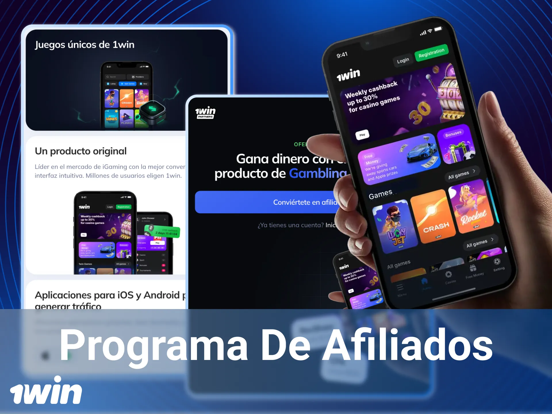 Únase al programa de afiliados de 1win y comience a generar ingresos con potentes herramientas de marketing y modelos de comisión flexibles hoy mismo.