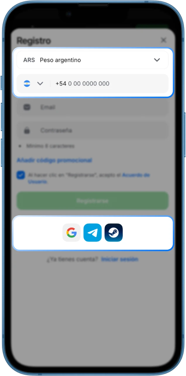 El casino en línea 1win ofrece a los jugadores varios métodos de registro.